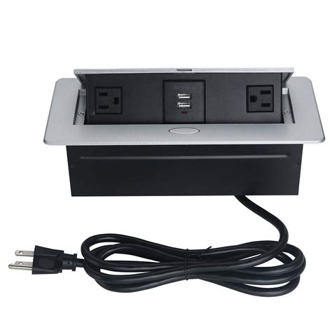 conference table electrical box|table top pop up box.